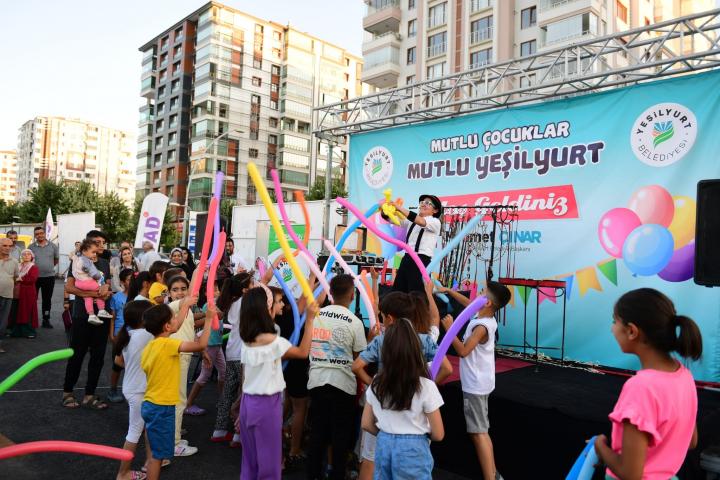 ‘Mutlu Çocuklar Mutlu Yeşilyurt’